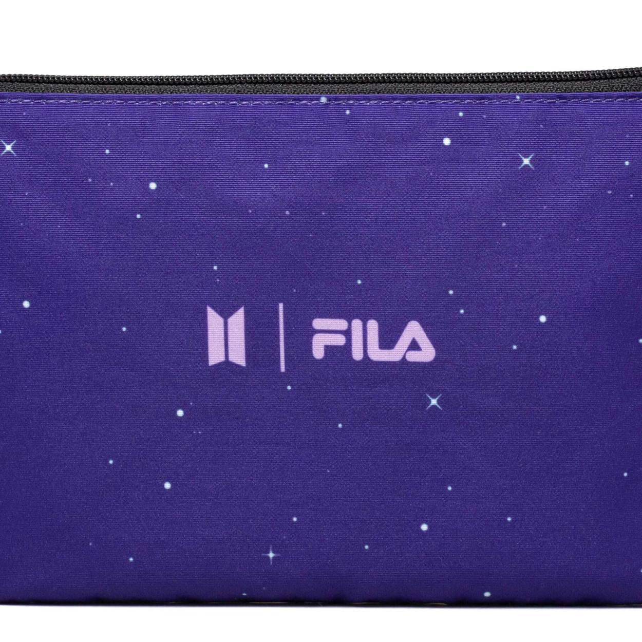 FILA BTSコラボ ポーチセット(パープルセット) BTS X FILA先着