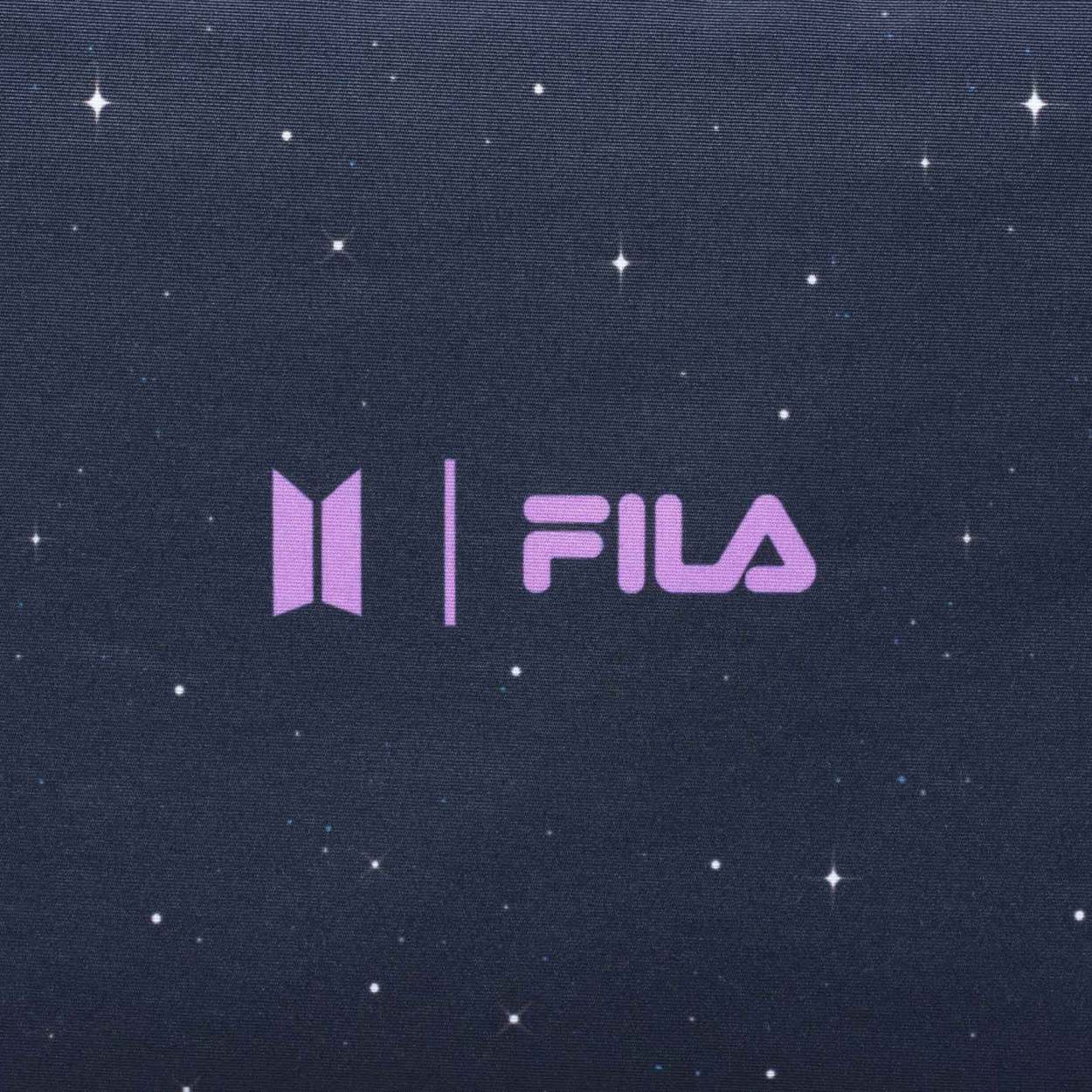 FILA BTSコラボ ポーチセット(パープルセット) BTS X FILA先着