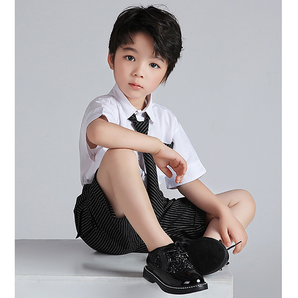 在庫処分 代引き不可 発表会 衣装 子供 服装 男子 ピアノ発表会服装 3点セット 半袖半ズボン 男の子 小学校