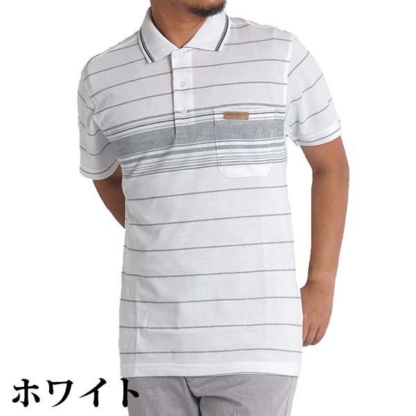 シニアファッション メンズ ポロシャツ 半袖 ボーダー 父の日 プレゼント ギフト 40代 50代 60代 70代 80代 Tシャツ シャツ ゆったり 紳士服 夏 ブランド Freestylewear 通販 Yahoo ショッピング