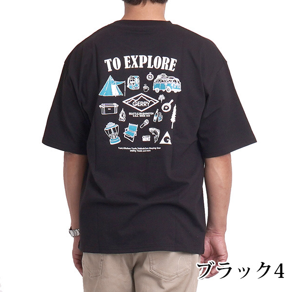 GERRY（ジェリー） tシャツ メンズ 半袖 ブランド 綿100% 夏 春