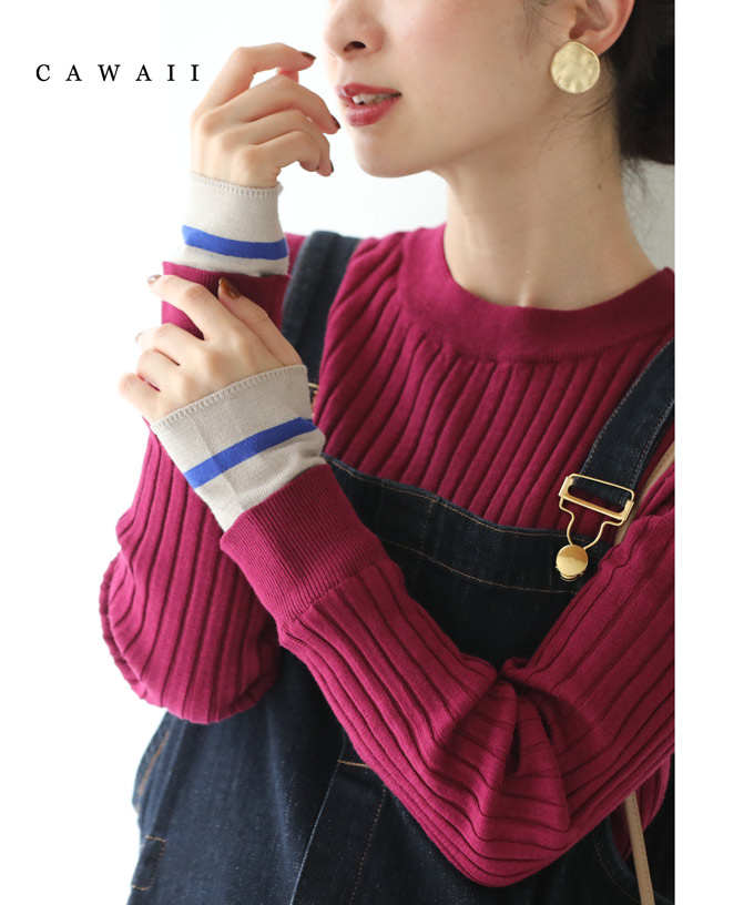 ビスチェ風刺繍カットソー(カットソー・Tシャツ) | al'aise