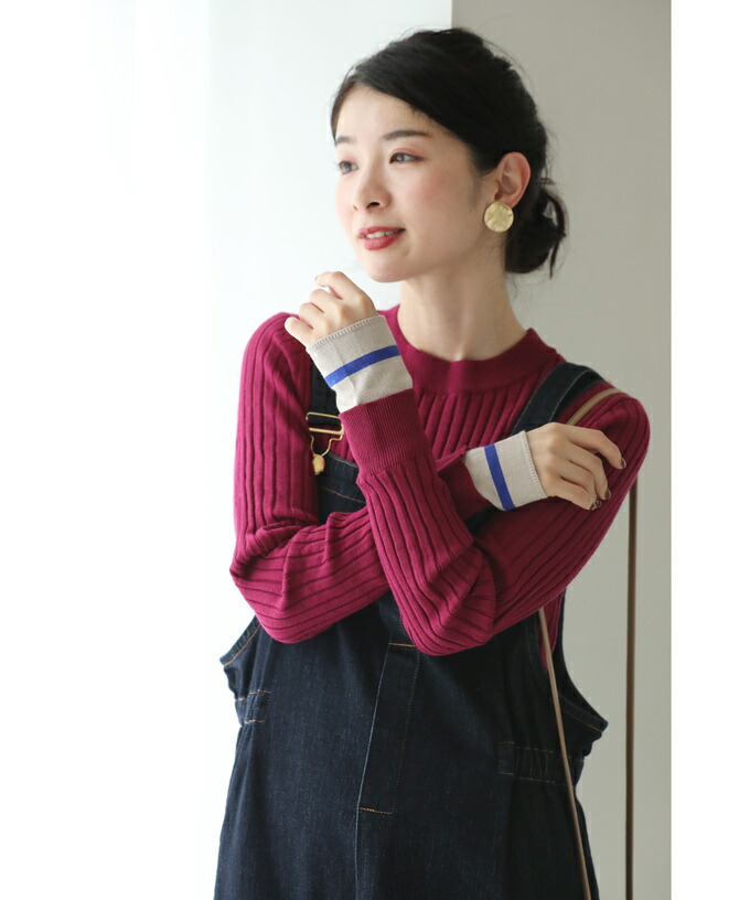 ビスチェ風刺繍カットソー(カットソー・Tシャツ) | al'aise