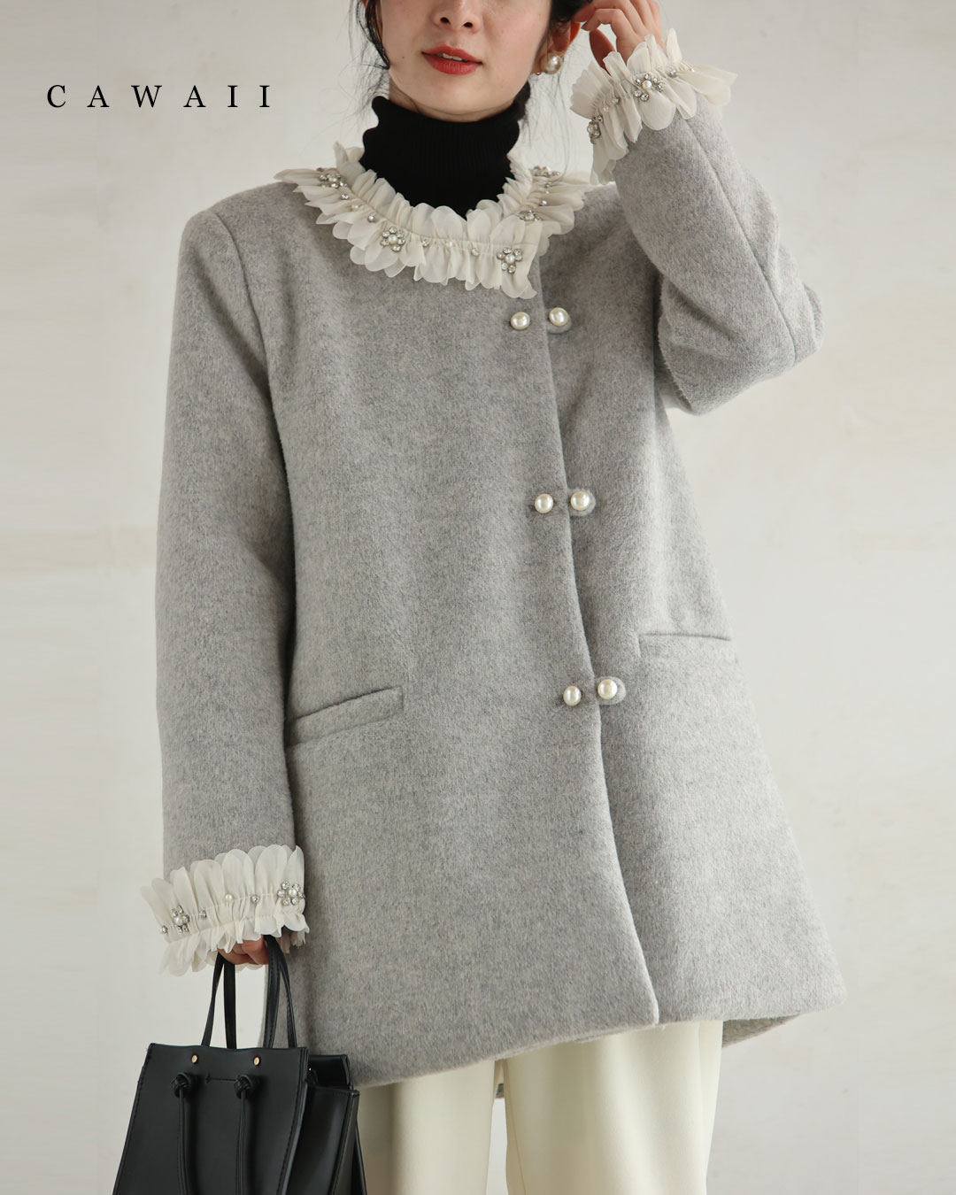 セール商品返品交換不可】SからL対応 ビジュー煌めくマーガレット