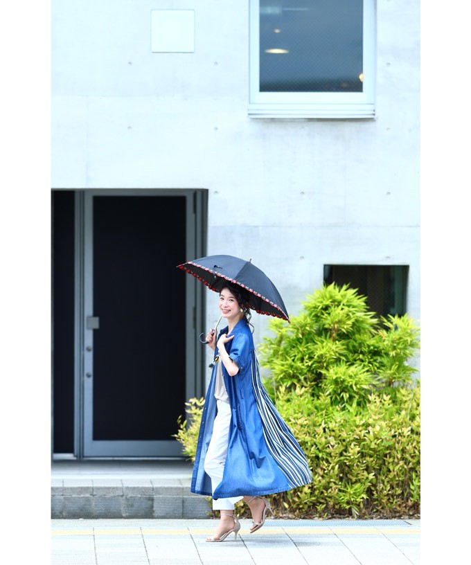 P56☆美品☆22SS☆極上ラメ糸混 デニムシャツワンピース