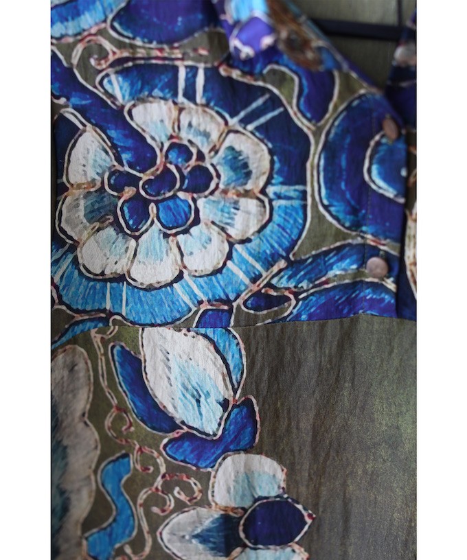 French Pave エキゾチックな柄が目を惹くロングワンピース Ml対応 Cawaii W French Pave 通販 Yahoo ショッピング