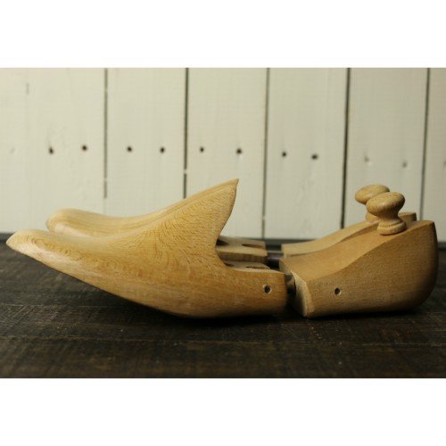 フランスアンティーク シューキーパー 木製