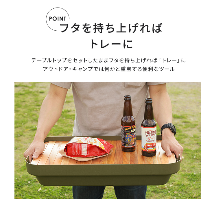トランクカーゴ TC-20TB テーブルトップ 20L セット キャンプ