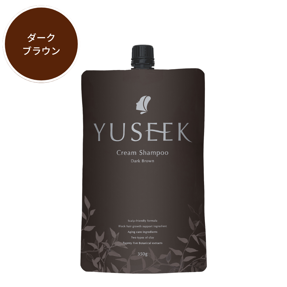 白髪染めシャンプー カラーシャンプー トリートメント不要 女性 男性 クリームシャンプー YUSEEK ユーシーク 350g : yuseek001  : FRET online store - 通販 - Yahoo!ショッピング