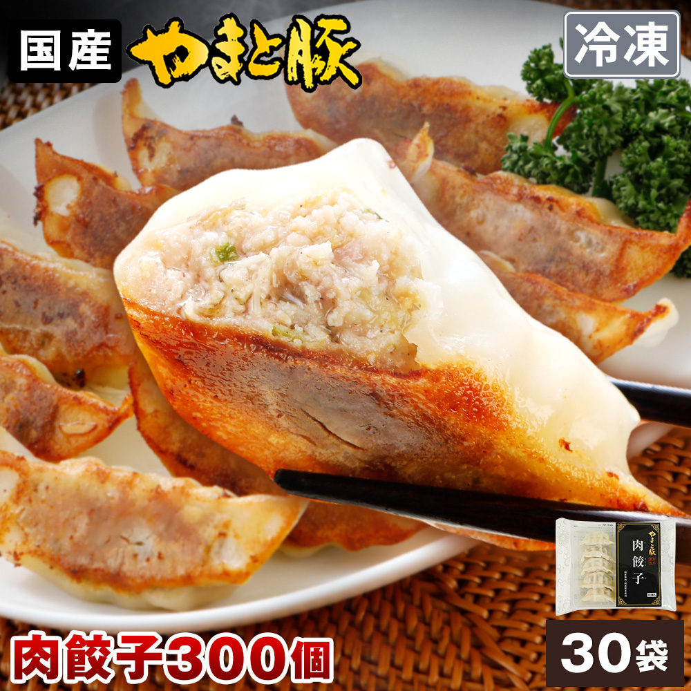 やまと豚 餃子 300個 5.4Kg NS-BR | [冷凍] お中元 2025 プレゼント 食べ物 肉 食品 内祝い メガ盛り 中華 ギフト 冷凍餃子 冷凍食品 おかず お弁当