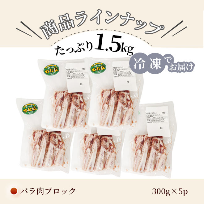 豚吉　②大 やまと豚 焼豚 切り落とし 100g｜【冷蔵】の通販｜豚肉専門店