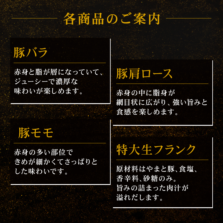 各商品のご案内
