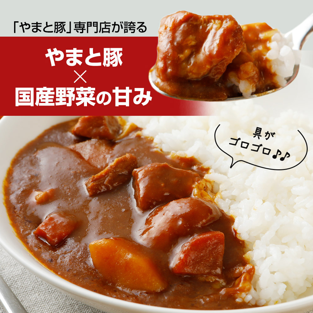 カレー国産野菜の甘み