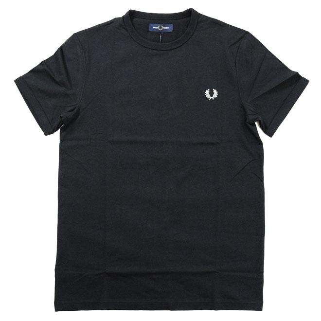 フレッドペリー コットンTシャツ 半袖 ワンポイント FRED PERRY M3519 メンズ RI...