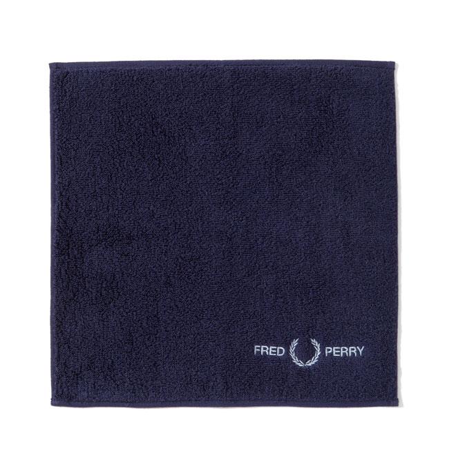 メンズ　タオルセット　フレッドペリー Towel Handkerchief(1SZ 07：BLACK): | FRED PERRY JAPAN