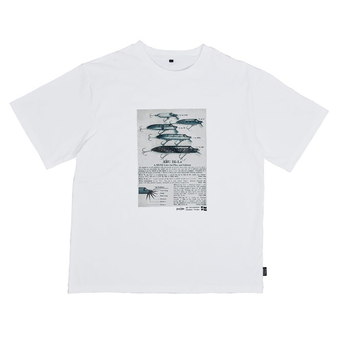 アブガルシア バグオフ Hi-Lo グラフィックTシャツ 半袖 AbuGarcia