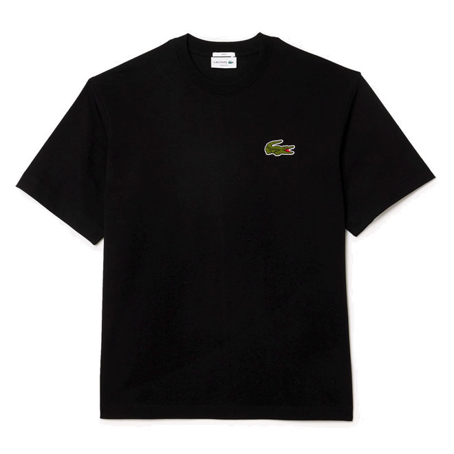 Lacoste ラコステ ◆ Tape T-Shirt ロゴ テープ Tシャツ Lacoste Mens T Shirt Brown Small Regular Fit Tape Logo