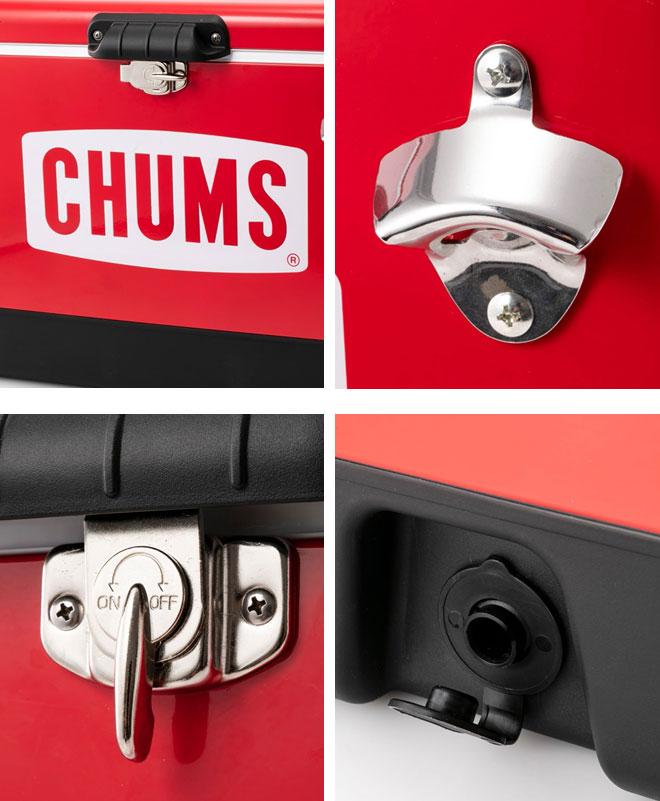 CHUMS（チャムス） スチール クーラーボックス 54L CHUMS CH62-1802
