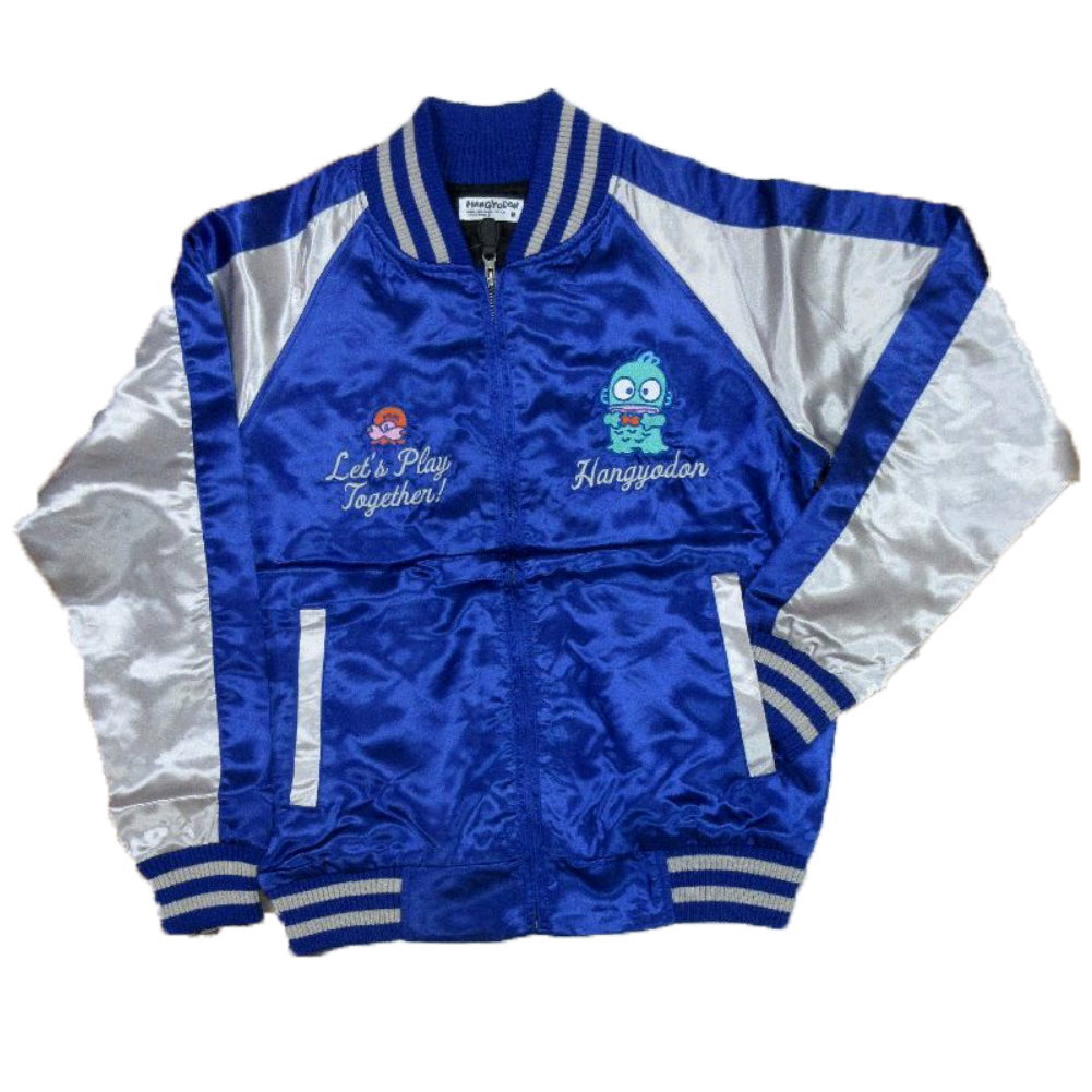 新品★春物★メンズ★Mサイズ★ハンギョドン★正規ライセンス★スカジャン 青緑 Amazon.co.jp: [ヨシダユウ] ハンギョドン サンリオ スカジャン