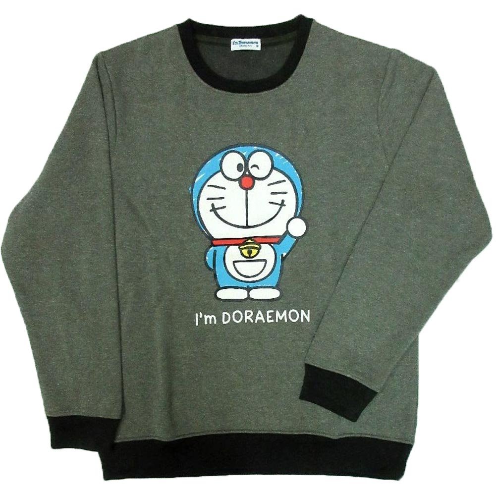 ドラえもんプリント ジャージ Mサイズ I'm Doraemonドラえもん メンズ 長袖 トレーナー 全身 柄