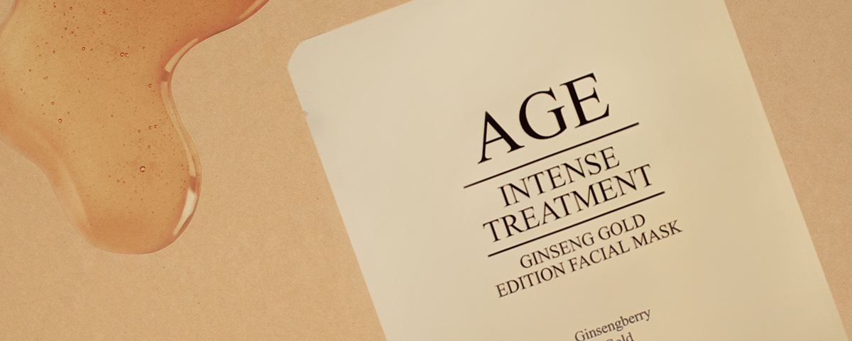 エイジインテンストリートメント ジンセンゴールドエディション フェイシャルマスク