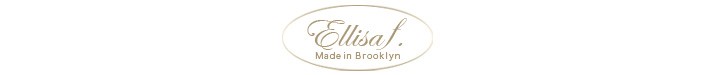 Ellisa f ロゴ　ブルックリン　ニューヨーク