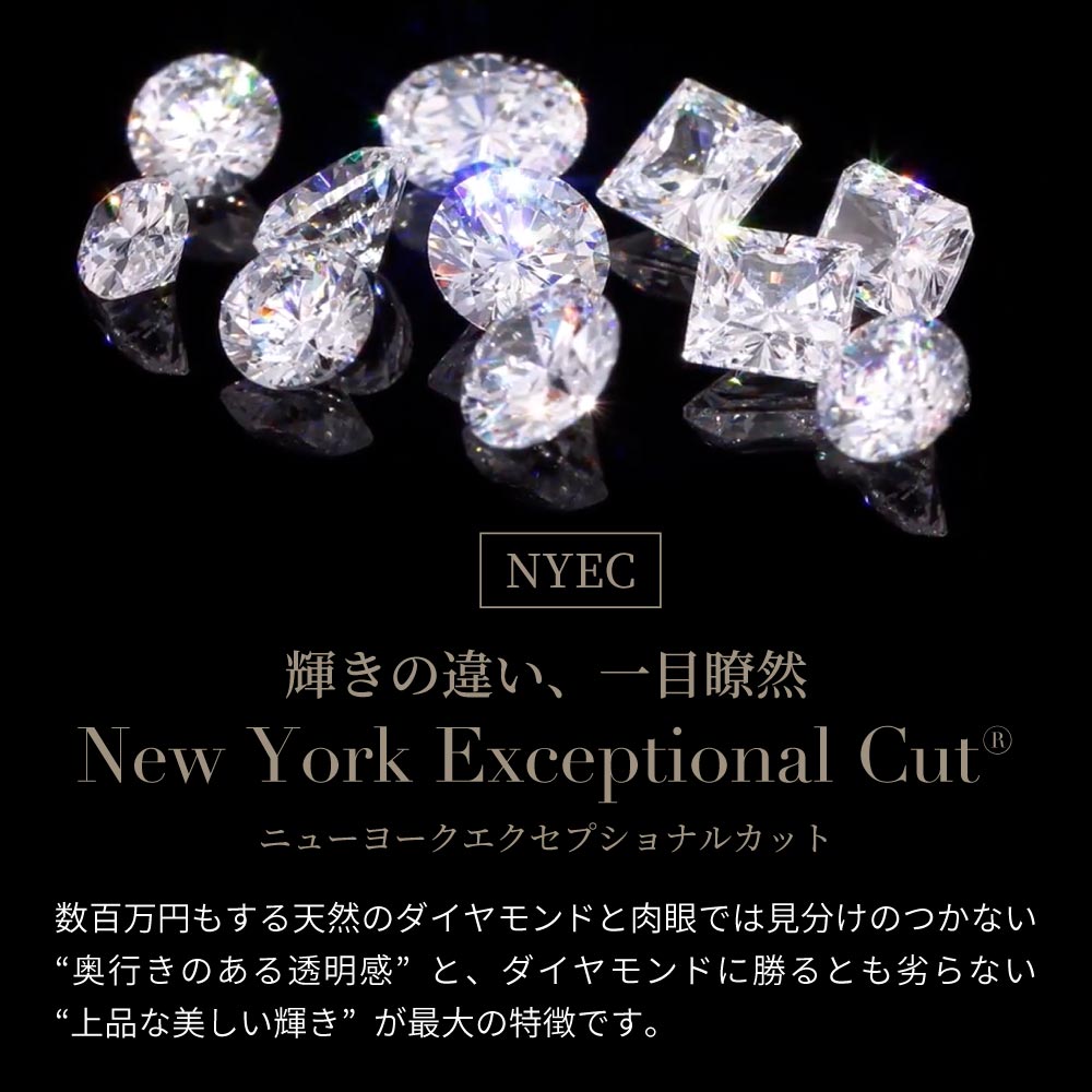 ピアス レディース ピンクダイヤモンド cz 14金 ホワイトゴールド アレルギー対応｜fromny｜10