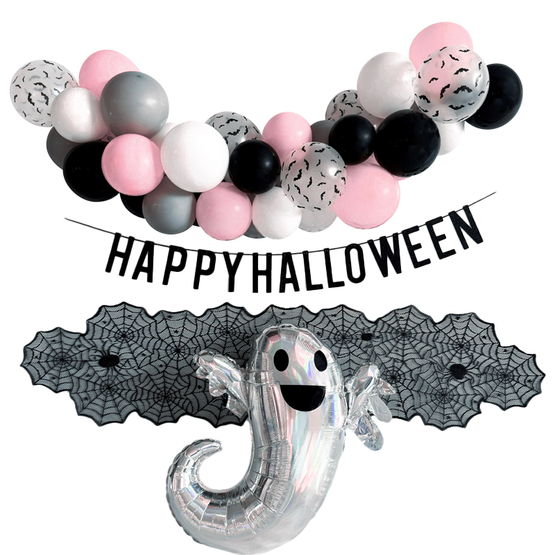 ハロウィン 飾り付け フォトブース オバケ ゴースト コウモリ かぼちゃ