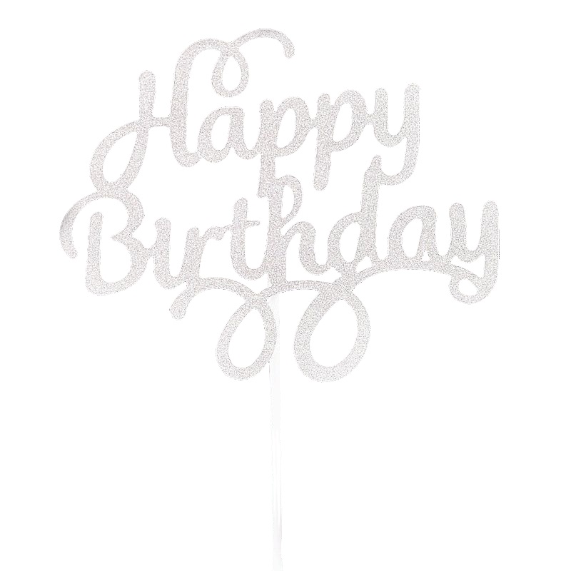 ケーキトッパー 誕生日 飾り お祝い 飾り付け 全2色 おしゃれ グッズ バナー ハッピーバースデー ケーキ 筆記体 パーティー プレゼント ぺたんこ配送 Pz118 フロンティアジャパン 通販 Yahoo ショッピング