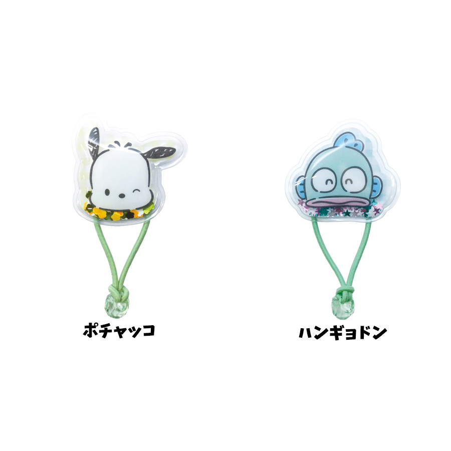 サンリオ きらきら ヘアゴム 2個セット グッズ キャラクター 全10種 