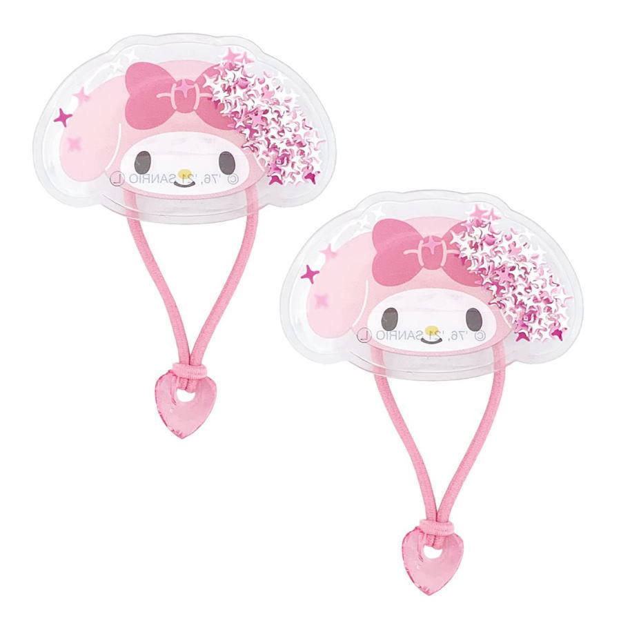 サンリオ きらきら ヘアゴム 2個セット グッズ キャラクター 全10種 