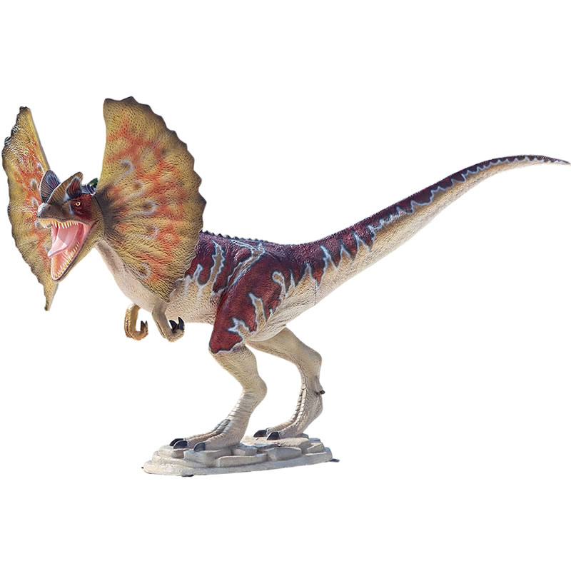 ディロフォサウルス FRP恐竜オブジェ : fr200143 : 日本最大級のFRP
