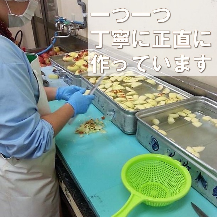 青森 りんご 林檎 リンゴ ドライ 半生 ビタミン 自然 子供 安心 安全 無添加 送料無料でお届けします。