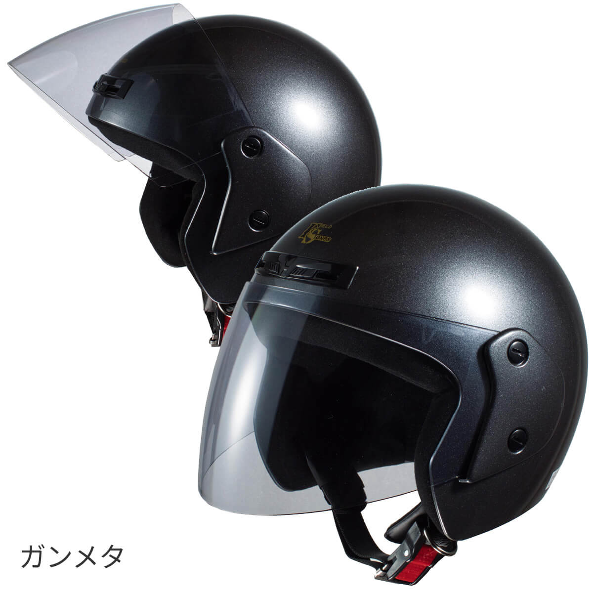 バイク ヘルメット ジェット ライトスモークシールド FS-505 FS-JAPAN 石野商会 / SG規格 PSC規格 / バイクヘルメット｜fs-japan｜09