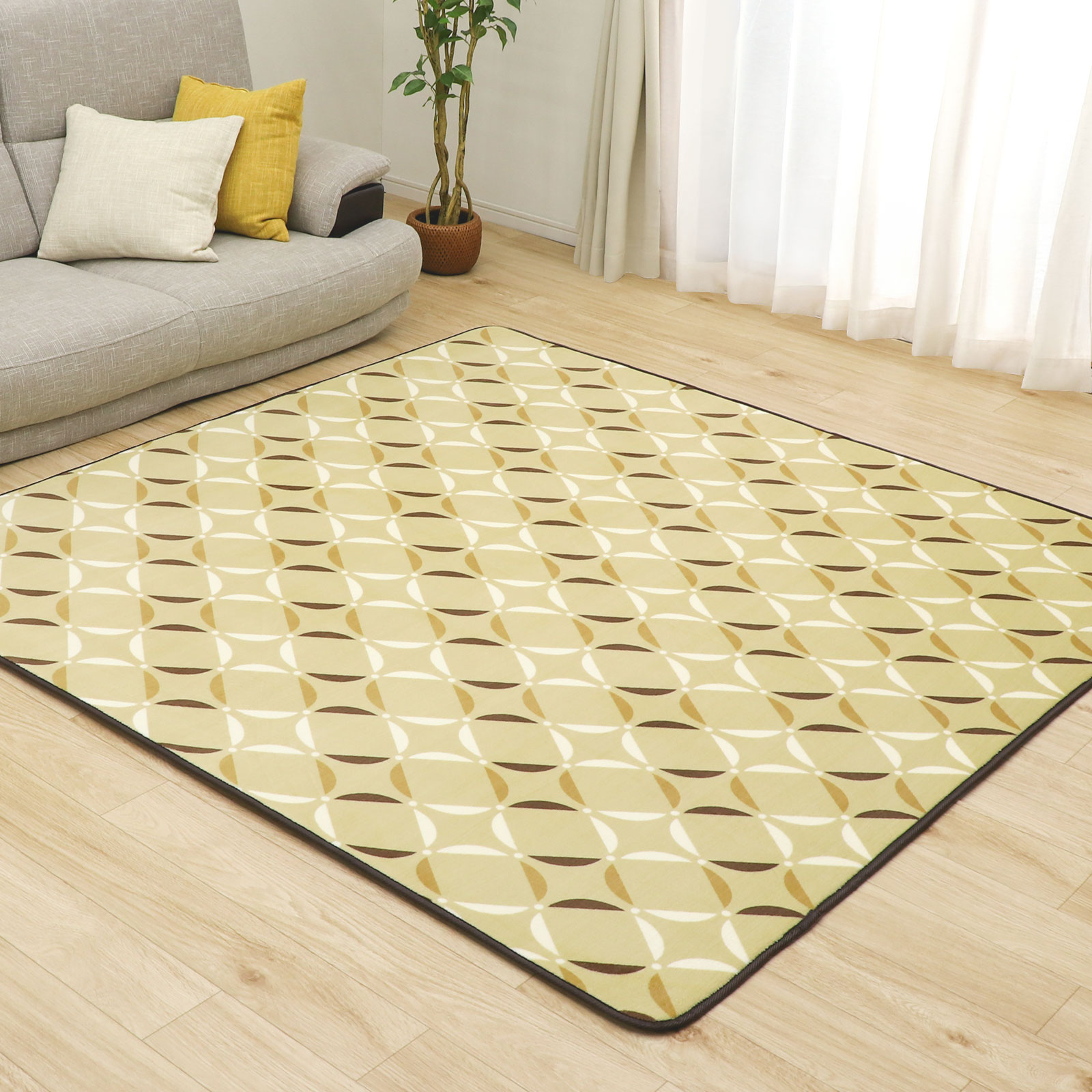 ラグ カーペット ラグマット 洗える 3畳 200×250 オールシーズン おしゃれ 秋 冬 北欧  絨毯 抗菌 防ダニ フリーリー | フリーリー | 14