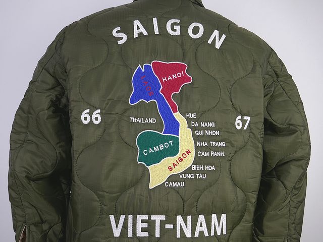 HOUSTON 送料無料 20%OFF ヒューストン ベトナムジャケット MAP