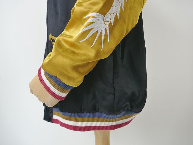 HOUSTON（ヒューストン） 送料無料 レーヨン スカジャン SOUVENIR