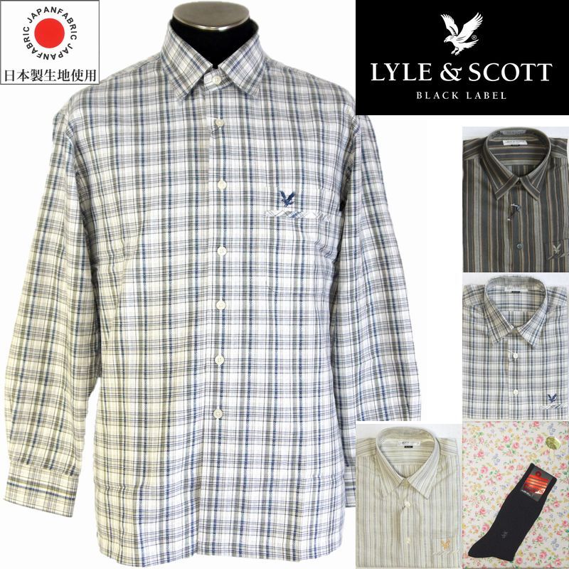 LYLE&SCOTT 父の日 ギフト オープンシャツ ライル&スコット 長袖