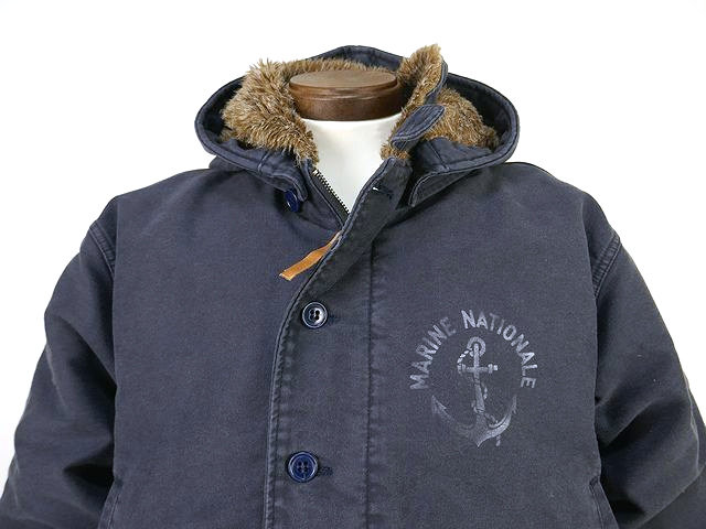 HOUSTON（ヒューストン） 送料無料 フランス海軍 フレンチデッキ