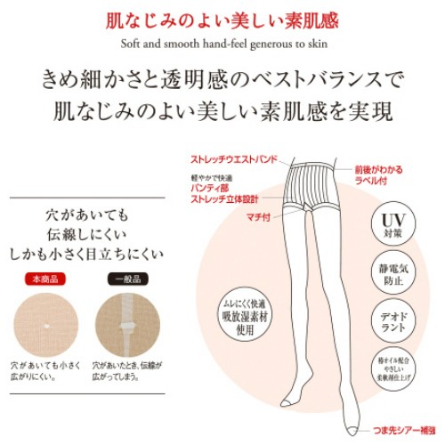 グンゼ サブリナ 着圧ストッキング 足首13hPa レディース 12足