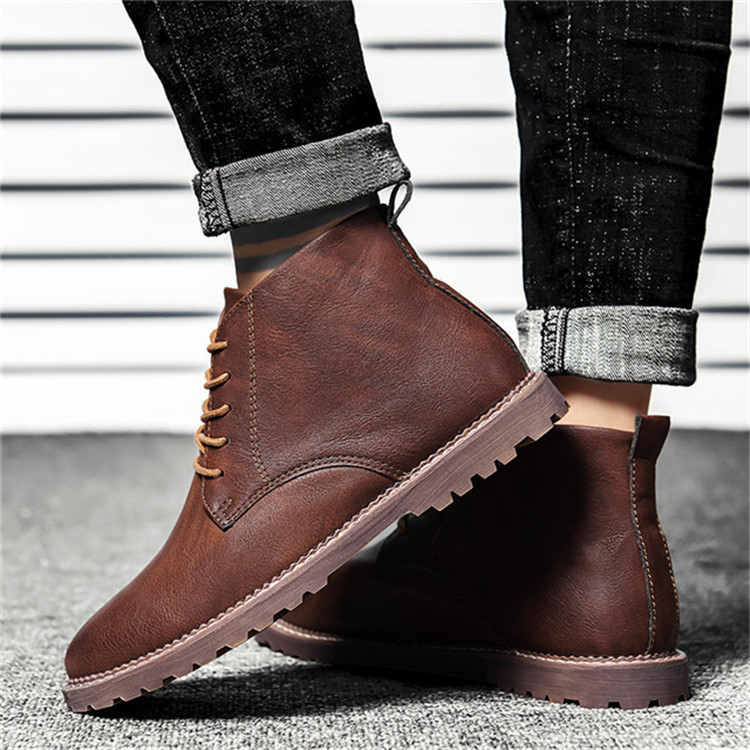 ワークブーツ メンズ ショートブーツ ブーツ マウンテンブー アウトドア 靴 ブーツ ヒールアップ メンズファッション Yh135 Fts ストア 通販 Yahoo ショッピング