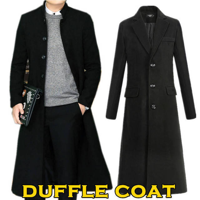 気質アップ ダッフルコート メンズ ビジネスコート 細身 ロングコート チェスターコート 紳士品 ブラック 秋冬アウター 注目ブランド Zoetalentsolutions Com