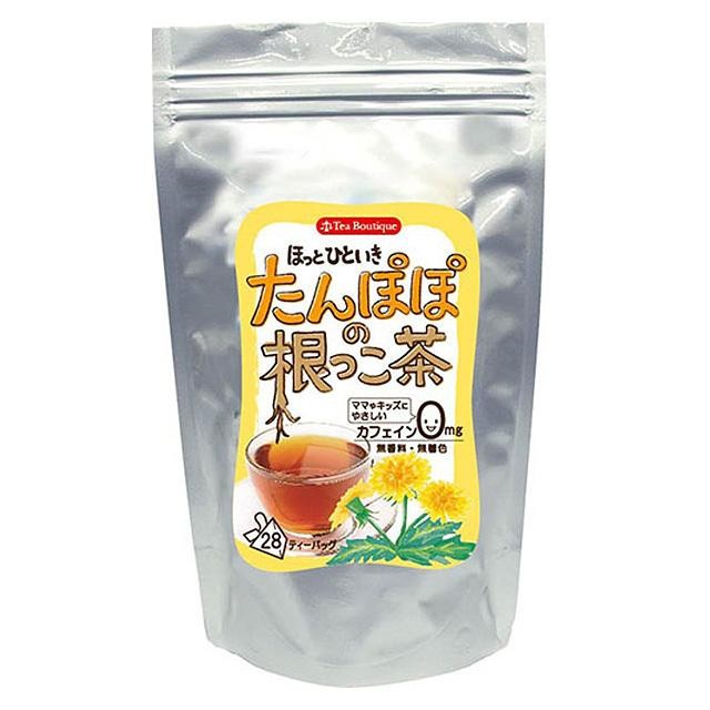 正規通販ティーブティック 健康茶 ノンカフェイン たんぽぽの根っこ茶 28TB×6セット 14221 コーヒー、ティー用品