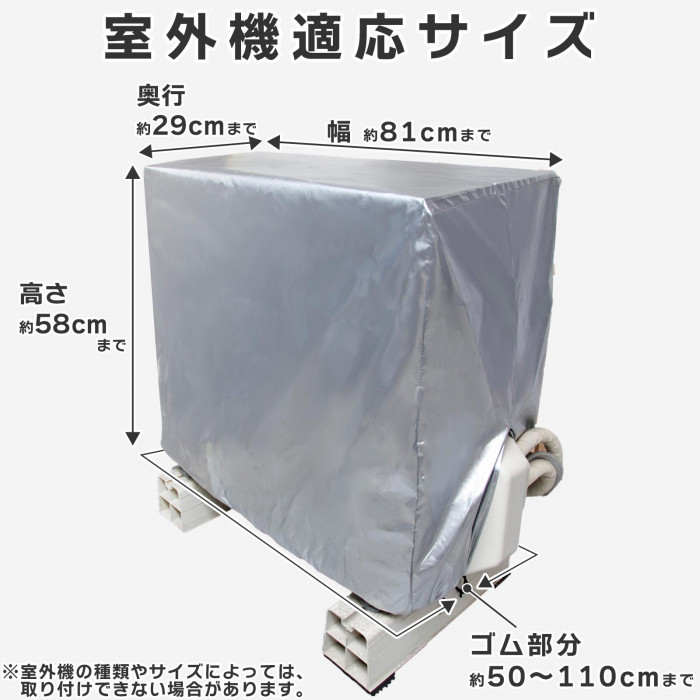室外機適応サイズ
