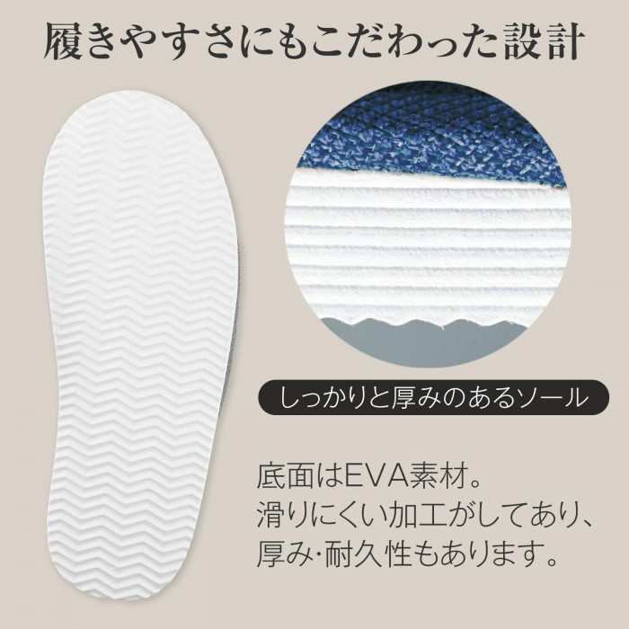 履きやすさにもこだわった設計