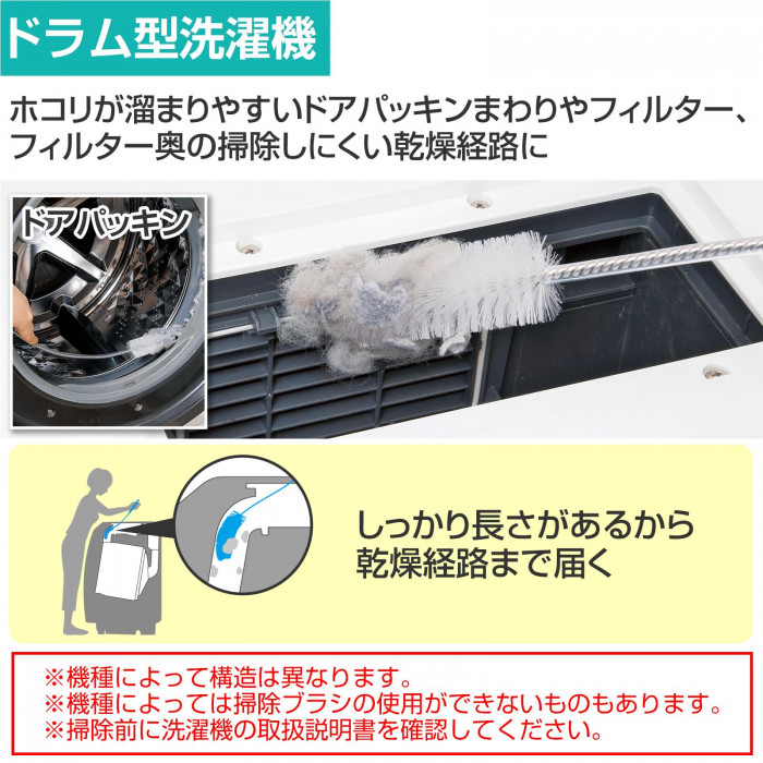 ドラム型洗濯機　ドアパッキン　フィルター　乾燥経路