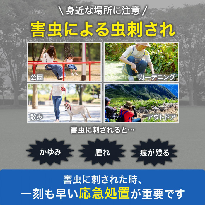 害虫による虫刺され
