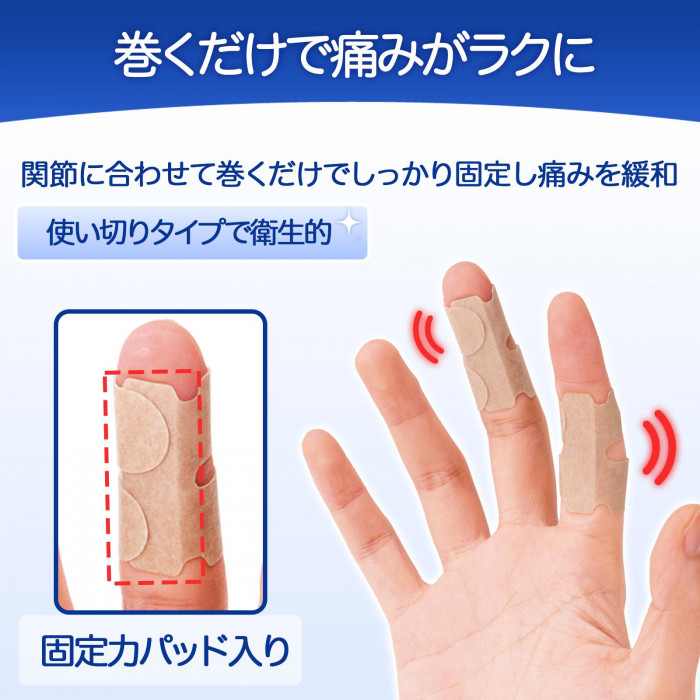 巻くだけで痛みがラクに