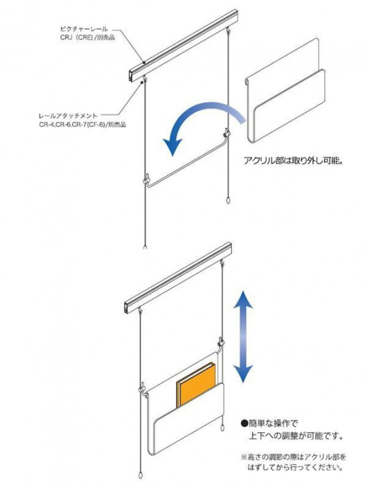 使用イメージ(雑誌類は付属しません。)