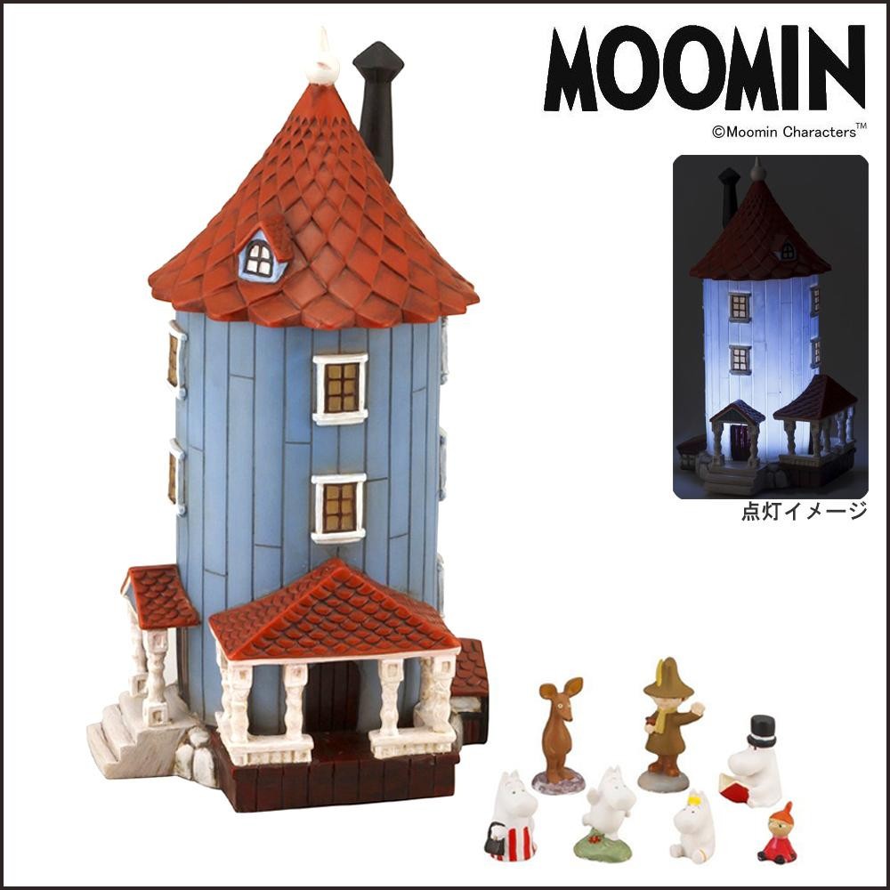 気質アップ Moomin ムーミン屋敷 Led付 ミニフィギュアセット Kc 5070 お洒落 インテリア Ledライト 日本製 Www Technet 21 Org